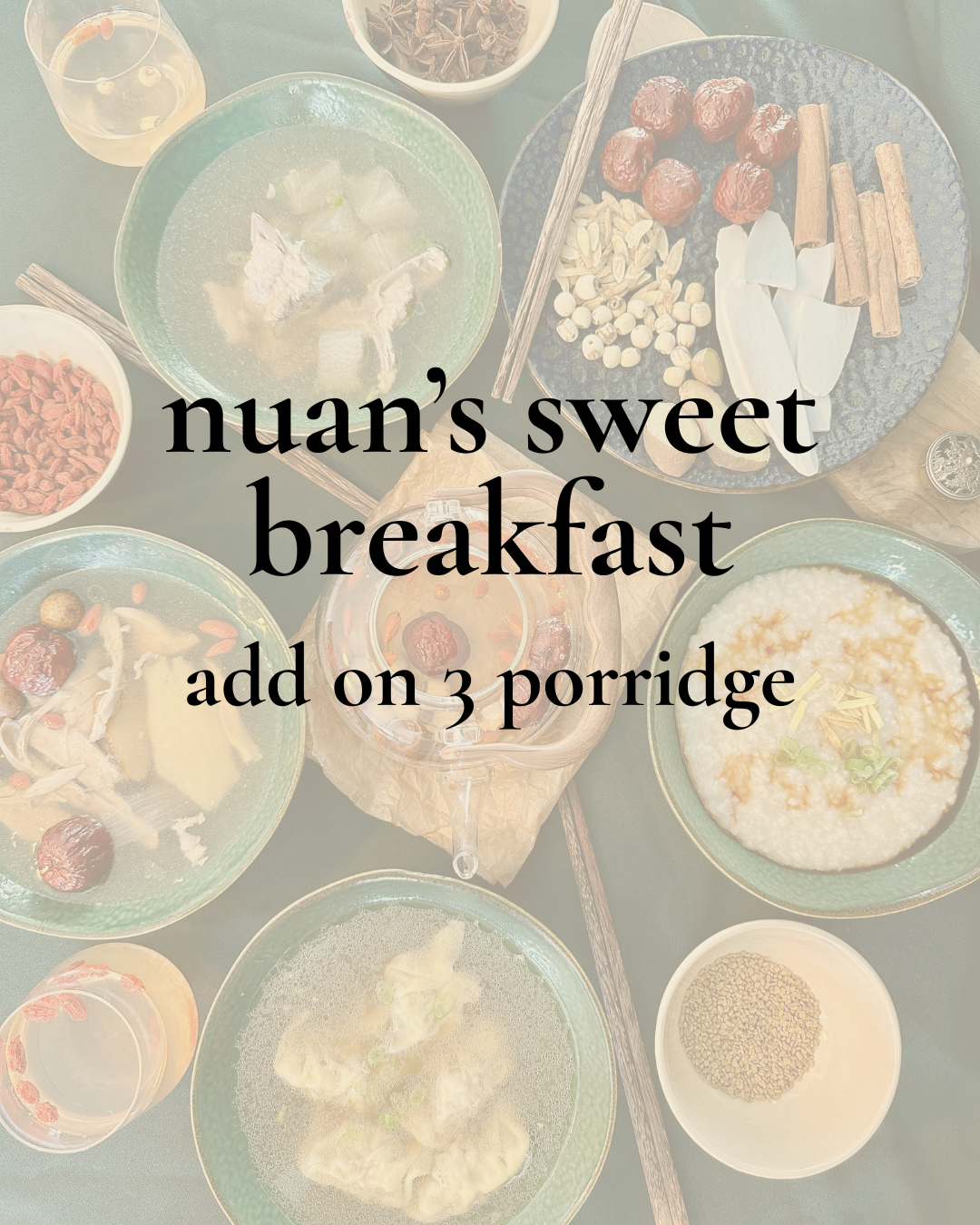 nuan's sweet breakfast
